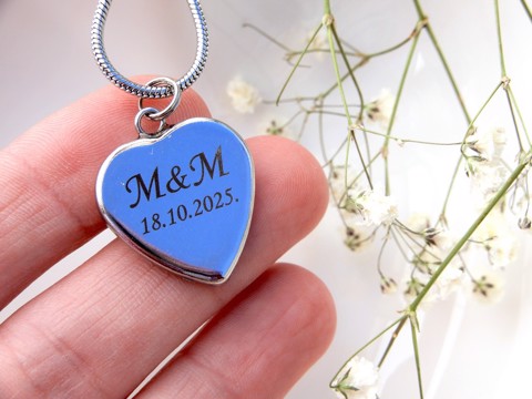 Nakit s vašim cvijećem i gravurom 