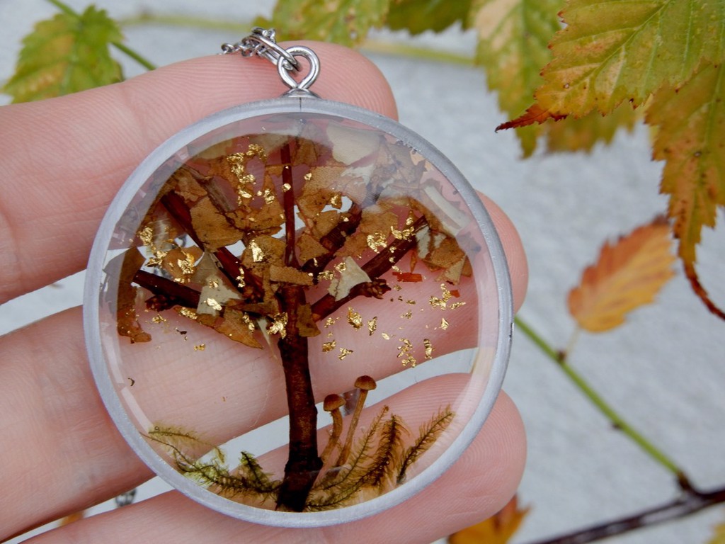 Golden Autumn Necklace