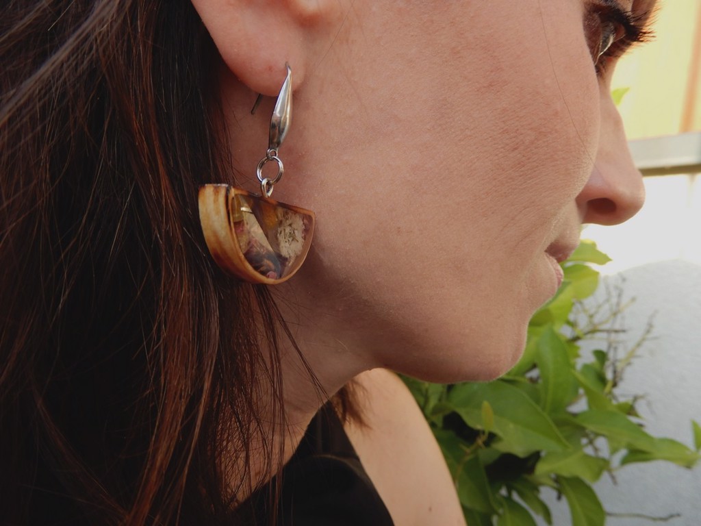 Flower Obsession Earrings - Semicircle