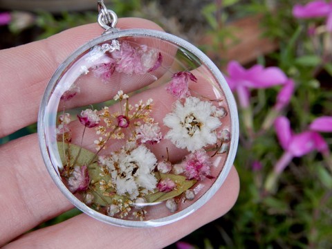 Pink Blossom Necklace