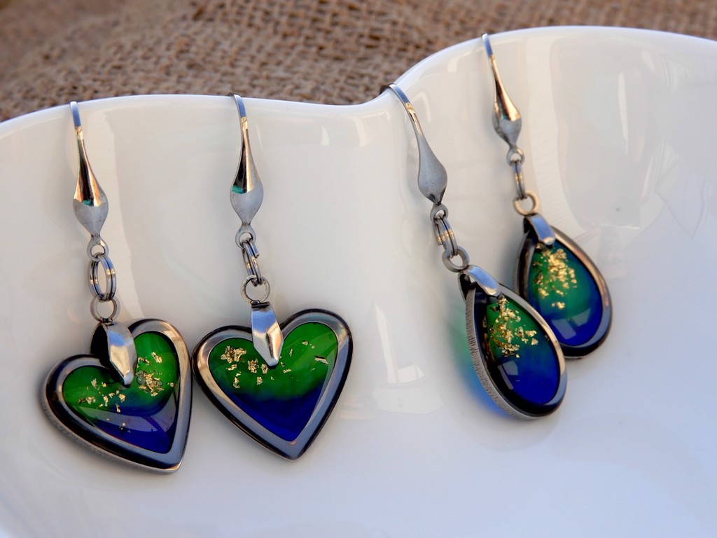 Aurora Earrings - Heart