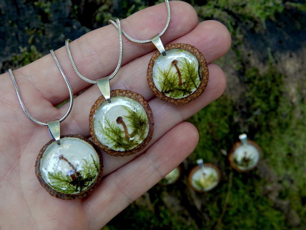 Little Forest Acorn Necklace