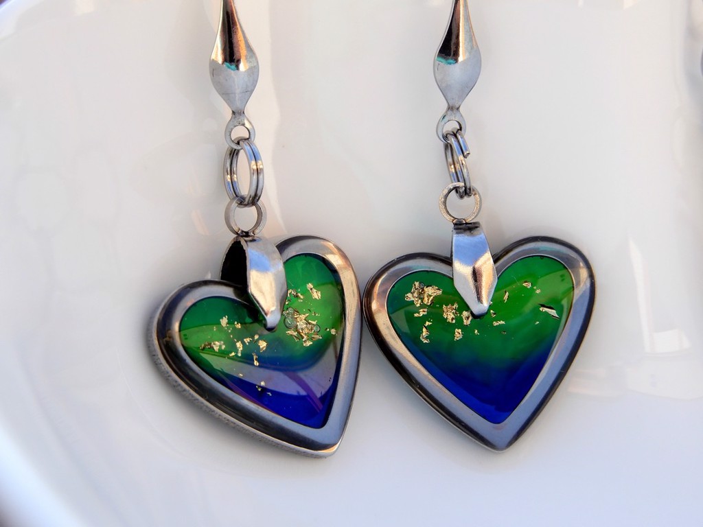 Aurora Earrings - Heart
